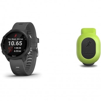 Часы GARMIN FORERUNNER® 245 Music черный с черным ремешком