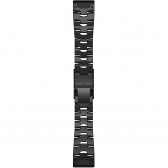 Ремешок сменный для GARMIN FENIX 5X PLUS 26MM CARBON GRAY DLC TITANIUM