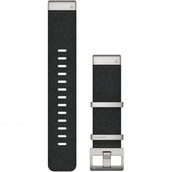 Ремешок сменный GARMIN QUICKFIT 22 WATCH STRAPS JACQUARD-WEAVE NYLON STRAP – BLACK Ремешок сменный GARMIN QUICKFIT 22 WATCH STRAPS JACQUARD-WEAVE NYLON STRAP – BLACK