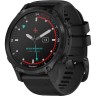Смарт-часы GARMIN DESCENT MK2S Carbon Gray DLC Black с черным силиконовым ремешком 010-02403-04